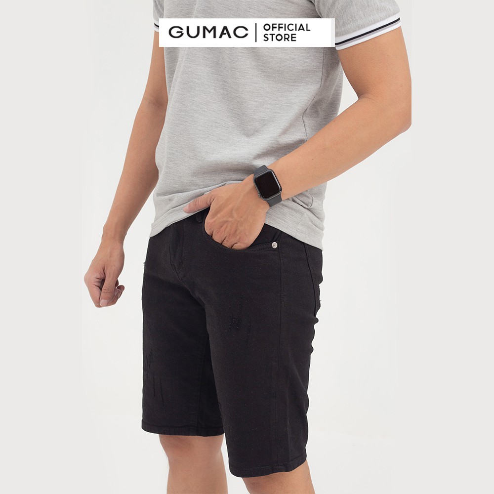 [Mã WABRGD12 giảm 10% đơn 250K] Áo thun polo nam phối túi GUMAC phom dáng lịch lãm ATNB704 | BigBuy360 - bigbuy360.vn