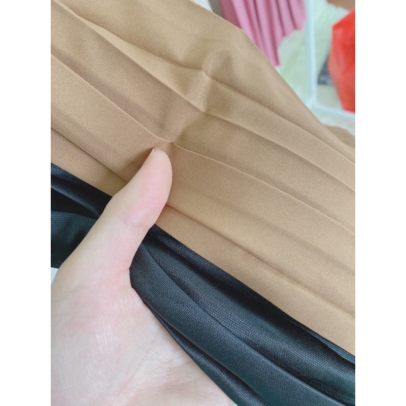 Chân Váy Xếp Ly Nữ Dài 🦋 Váy Nữ Dập Ly Trơn Dài Dáng Hàn 🦋