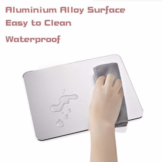 Miếng lót chuột Mi-pad bằng nhôm nguyên khối (Mouse Pad Aluminium)