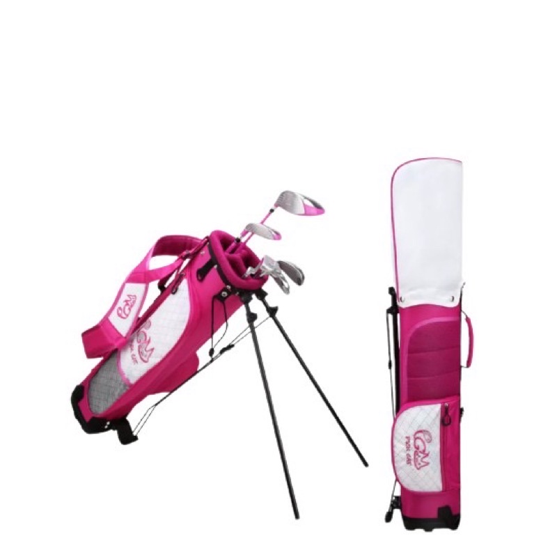 Bộ gậy Golf cho trẻ em từ 5 đến 8t và 9 đến 12t PMG - Bộ gồm 5 cây kèm túi