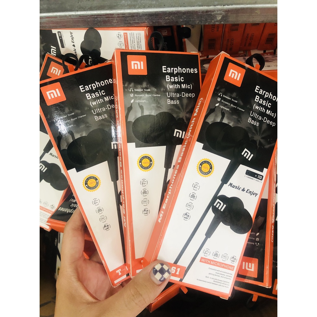 Tai nghe MI có dây--Bass cực đã