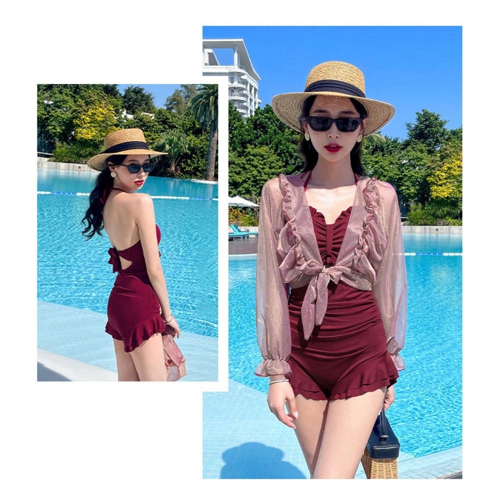 Đồ Bơi Một Mảnh Lưng Cao Cho Nữ