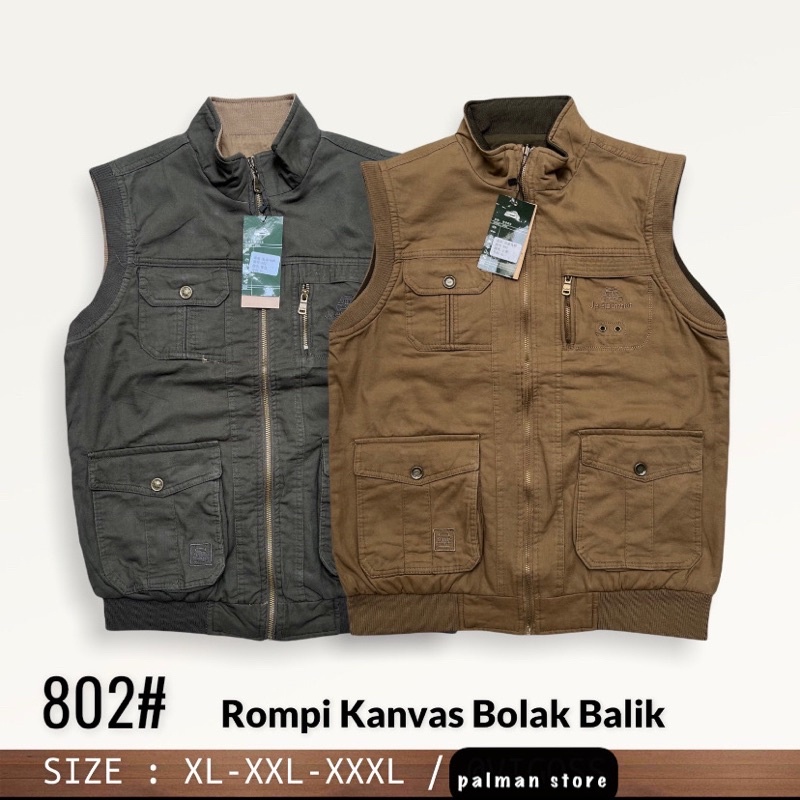 Mới Nhất Áo Khoác Jeep Không Tay / / Áo Khoác Cotton Canvas Dày Dặn Chất Lượng Cao Cho Người Lớn