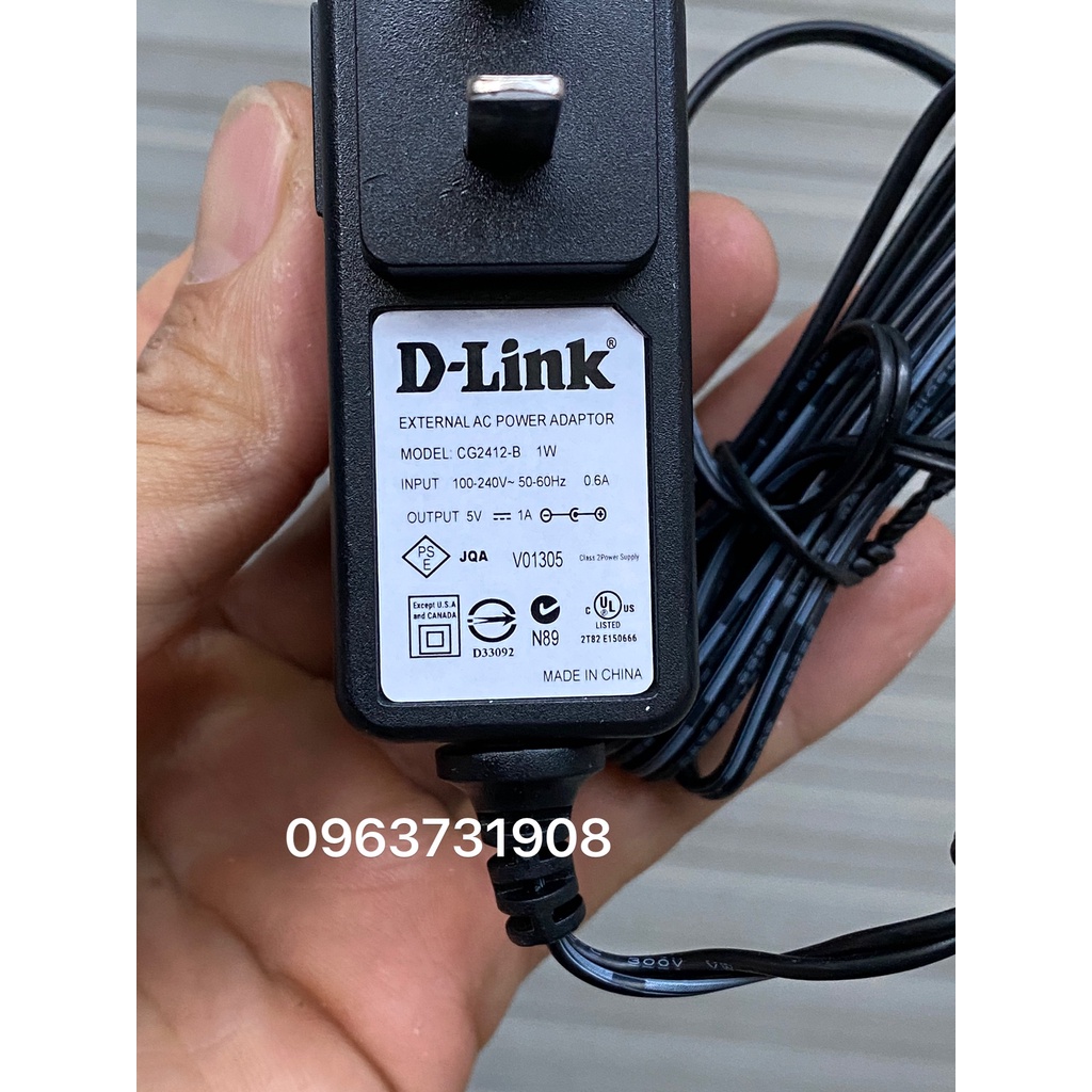 Adapter nguồn 5V 1A bản gốc Dlink