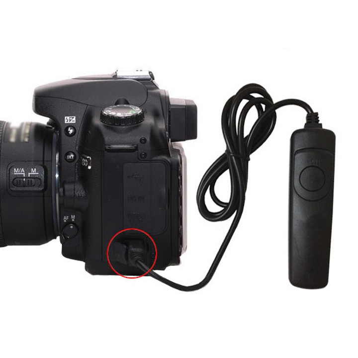 Dây bấm mềm RS-80N3 Remote shutter Canon 5D 6D 7D 50D