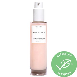 (Sẵn 15/100mL)🌿 Sữa Rửa Mặt Herbivore Pink Cloud Rosewater + Tremella Creamy Jelly Cleanser