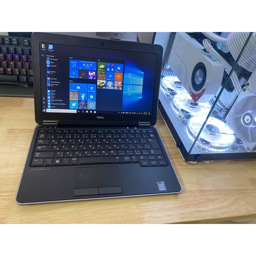 Laptop DELL E7240 I5-4200U | 4Gb | SSD128Gb | Win 10 - SANG, MỎNG, NHẸ CHỈ 1.34KG