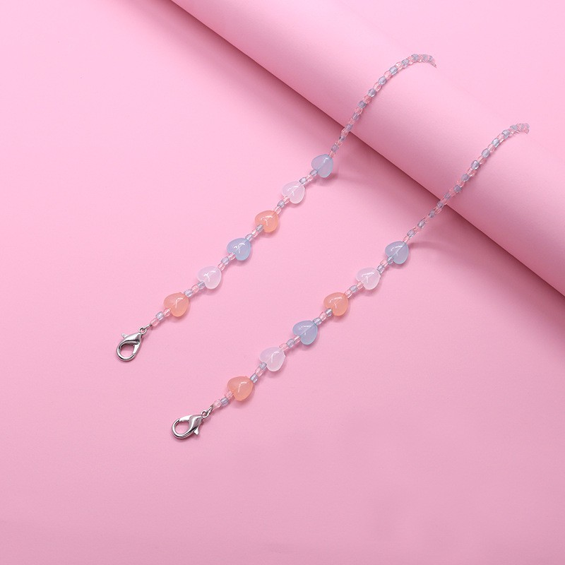 Vòng cổ Mặt Hình Trái Tim/Bướm Dễ Thương Chống Thất Lạc