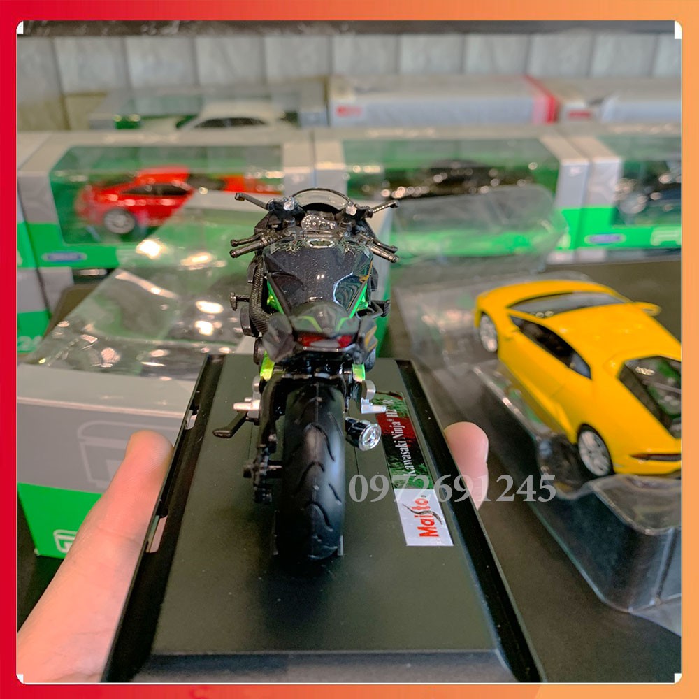 Xe mô hình Kawasaki Ninja H2R tỉ lệ 1:18 Maisto