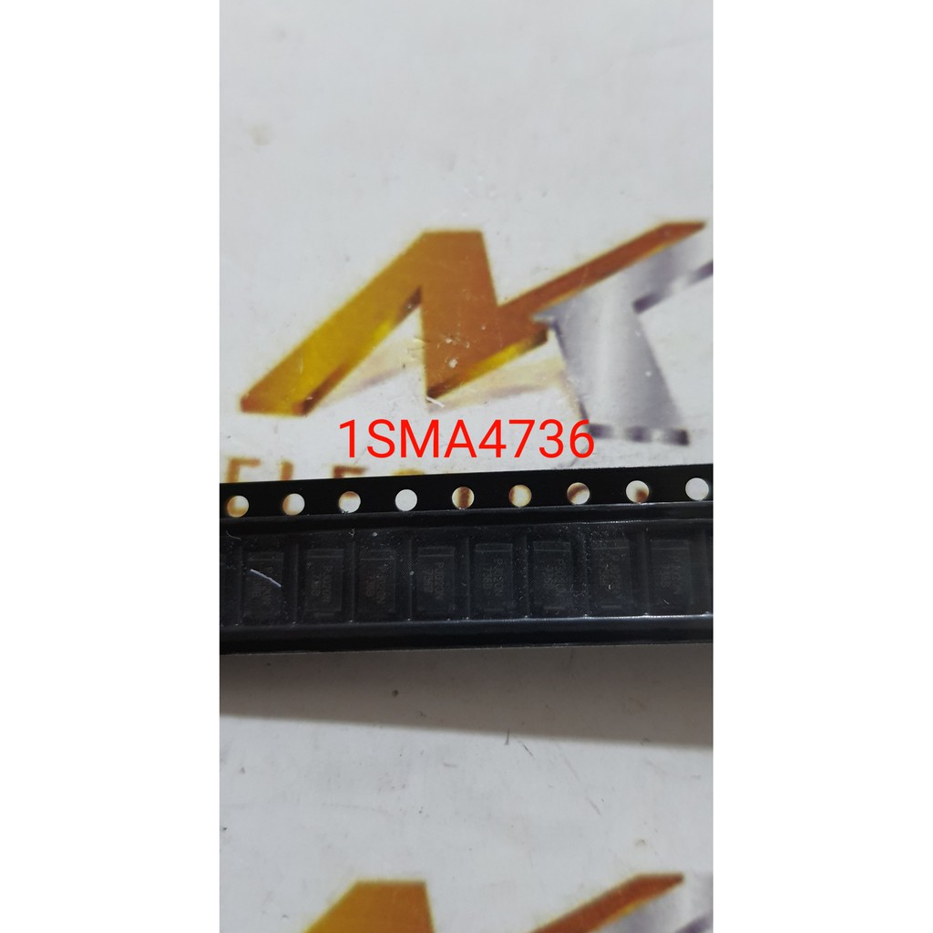 Diode Zener 1W 6,8V 1SMA4736 màn hình lụa 736B DO-214AC (con)