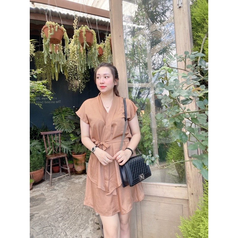 BỘ ĐŨI NÂU BUỘC EO BIGSIZE ( 3 HÔM CÓ HÀNG ) | BigBuy360 - bigbuy360.vn