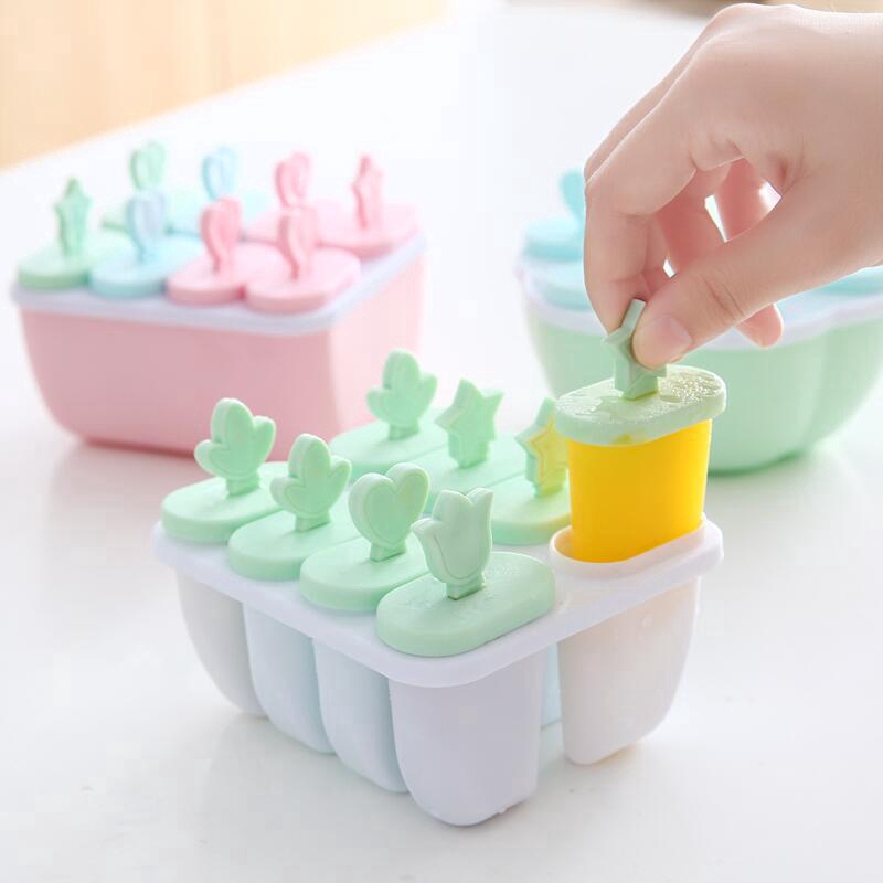 Khuôn Làm Kem Que Chất Liệu Không BPA An Toàn Để Sử Dụng