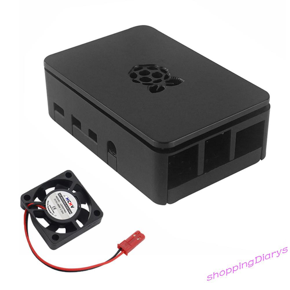 Hộp Nhựa Làm Mát Cho Raspberry Pi 4b