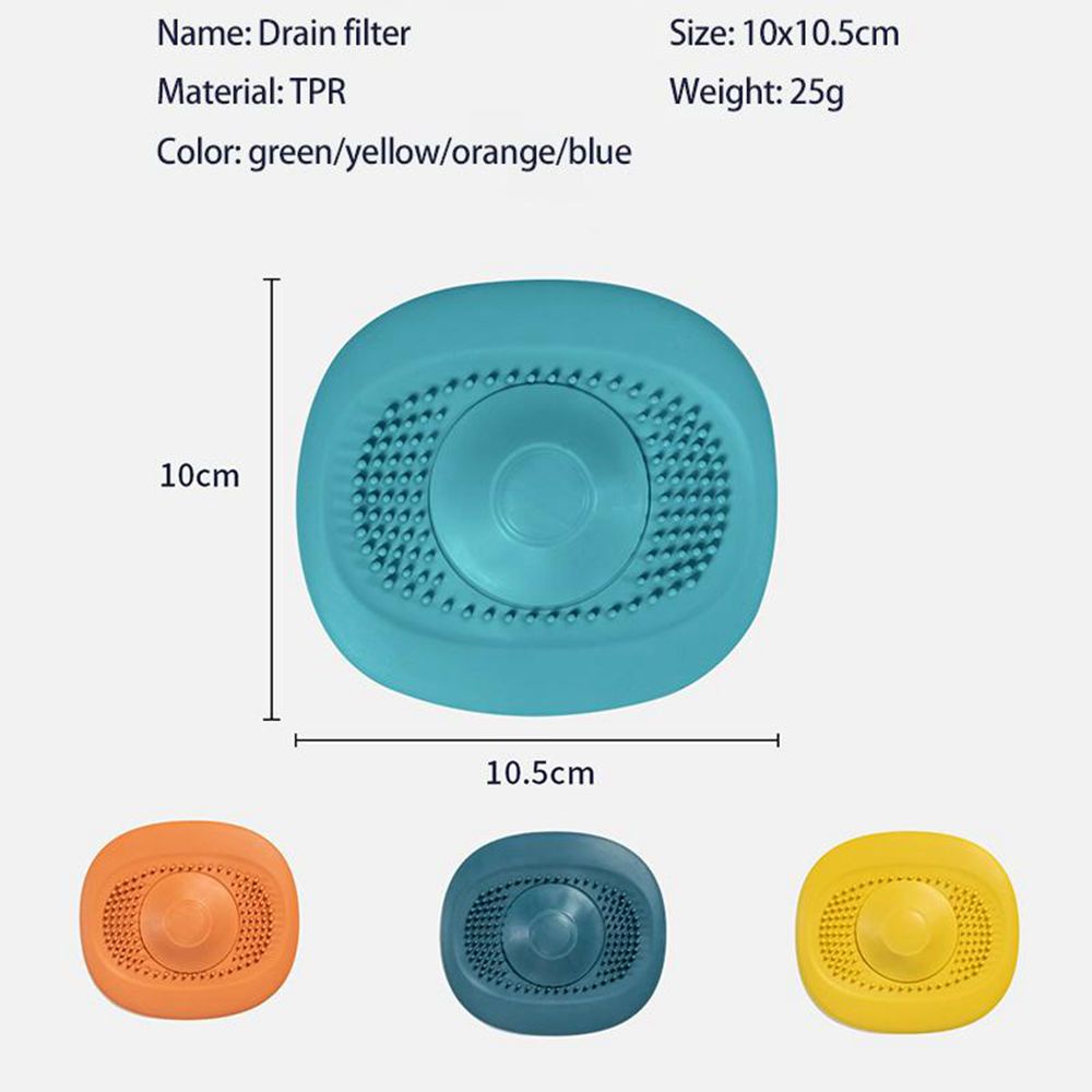 Epoch Nắp Đậy Cống Thoát Nước Khử Mùi Bằng Cao Su Silicon 4 Màu Tùy Chọn Cho Nhà Bếp / Phòng Tắm