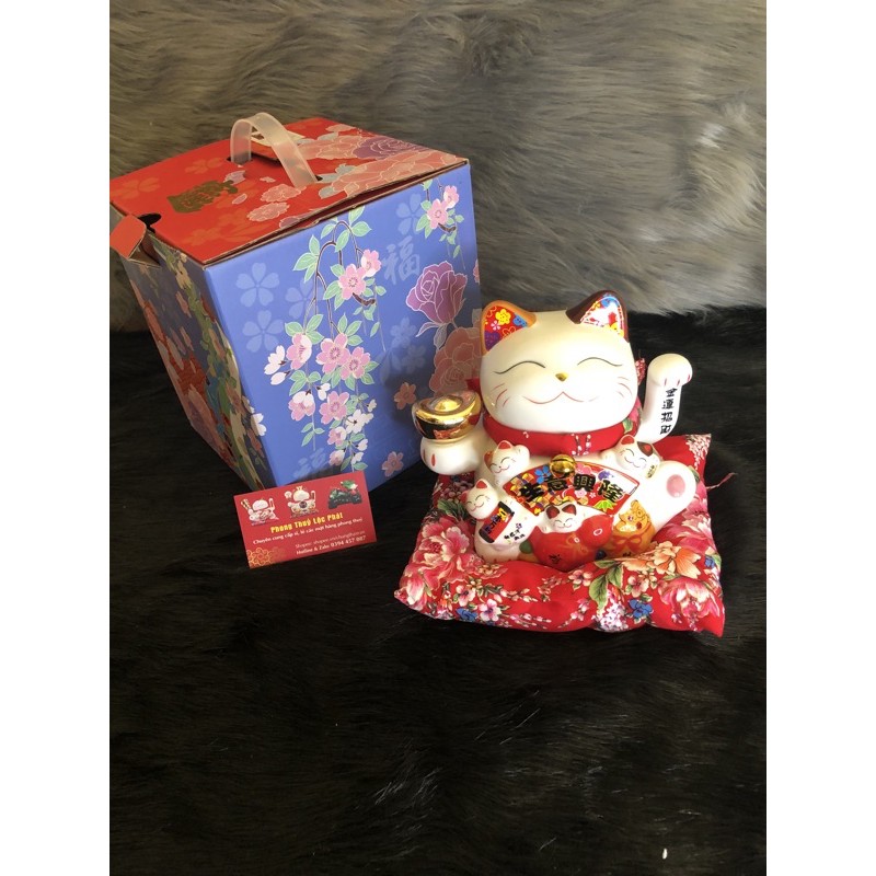 Mèo thần tài vẫy tay cao 16cm - 22cm