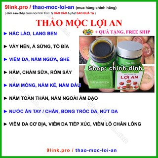 [ CHÍNH HÃNG ] Thảo Mộc Lợi An, Đông Y Gia Truyền Lợi An - Hắc Lào, Lang Ben, Vảy Nến, Á Sừng, Viêm_Da, Nấm Ngứa