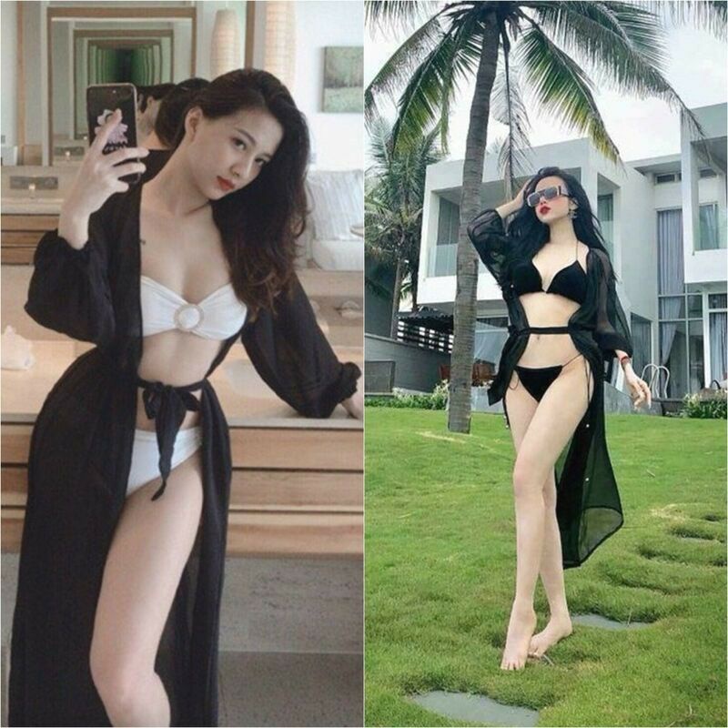 Áo choàng voan bikini đi biển ,đi chơi Quảng châu