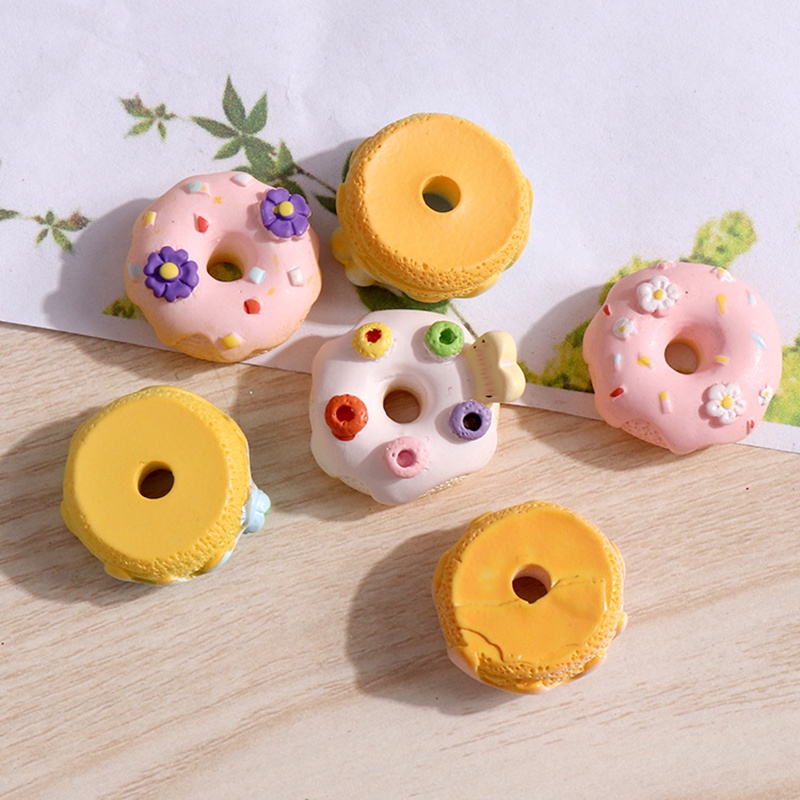 CROCS Dunkin Phụ Kiện Ghim Trang Trí Giày Dép Hình Bánh donut Dứa Bánh Rán Tráng Miệng Cho Trẻ Em