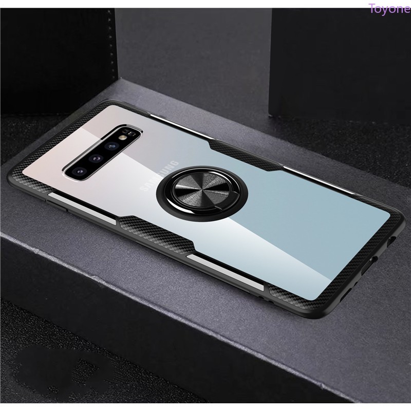 Ốp Lưng Bảo Vệ Kèm Nhẫn Đỡ Điện Thoại Dành Cho Samsung Galaxy S10 S10 Plus S10E S10 5g | BigBuy360 - bigbuy360.vn