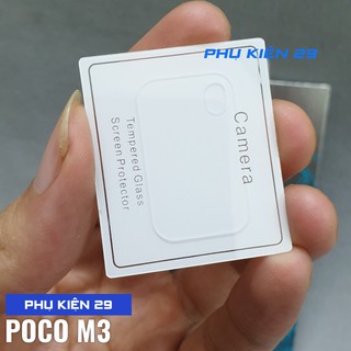 [Xiaomi Poco M3/ X3/ X3 Pro] Combo dán lưng 3D chống xước vân Cacbon, dán kính camera