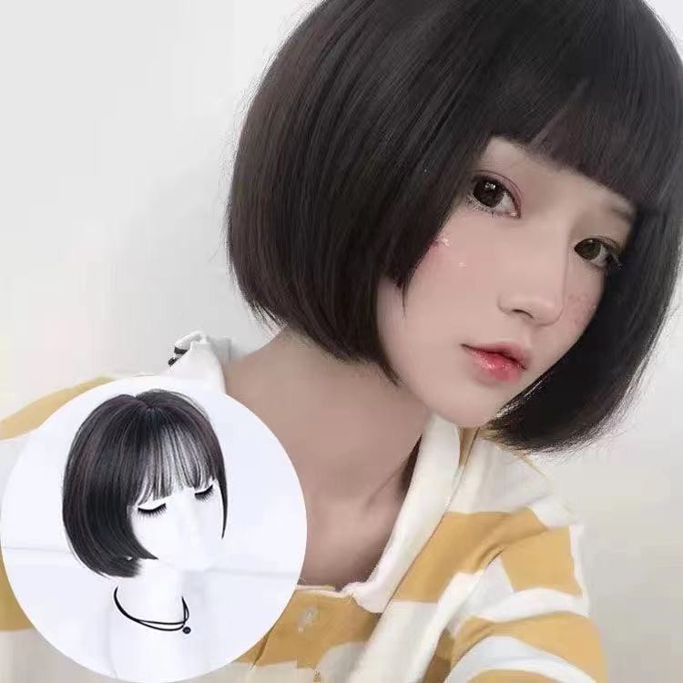 Bộ Tóc Giả Ngắn Phong Cách Lolita Nhật Bản Cho Nữ