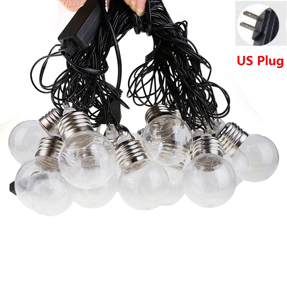 Dây đèn led 20 bóng trang trí nhà cửa dài 6m