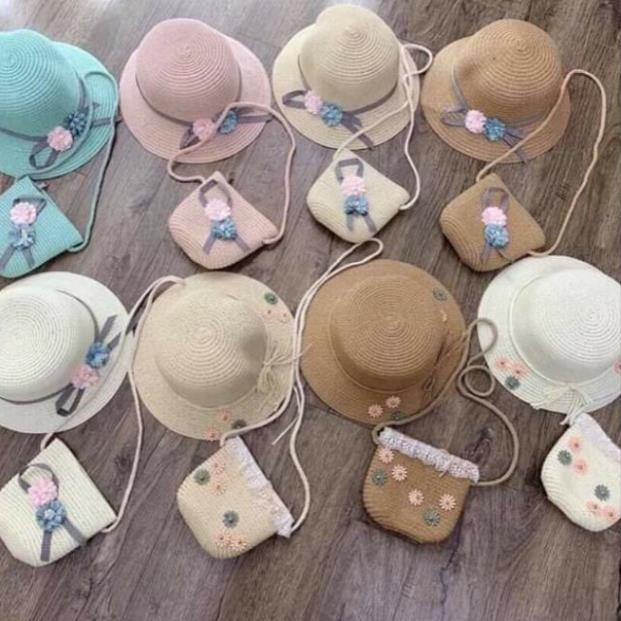 Set túi và mũ cho bé