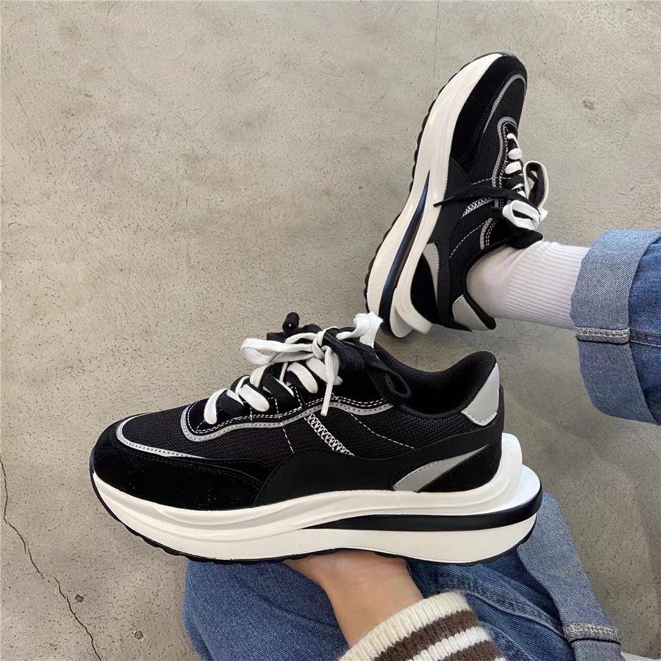 Giày Thể Thao Siêu Nhẹ Phong Cách Hồng Kông Thời Trang Cho Nam Và Nữ