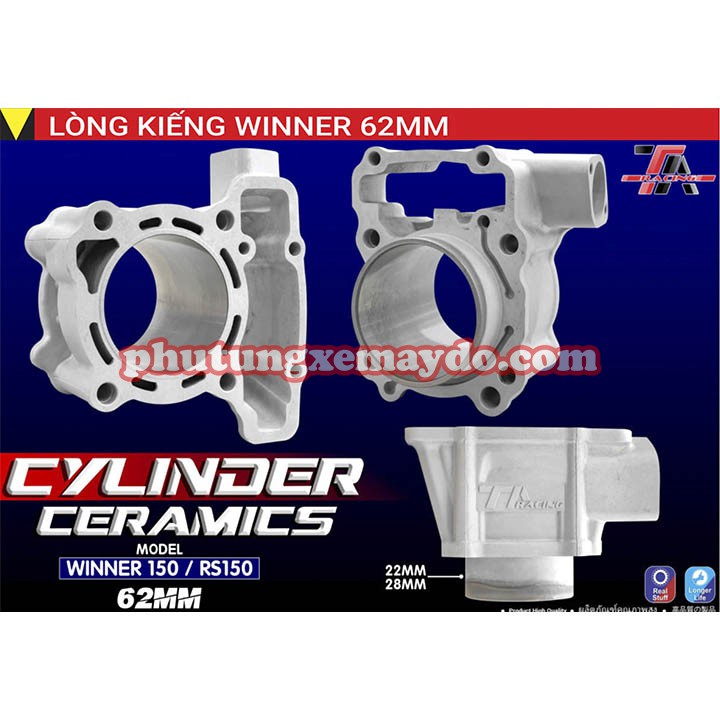 Lòng  Winner Sonic 62 65 Taracing Không Piston