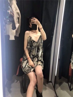 Váy da beo Hàng xuất dư