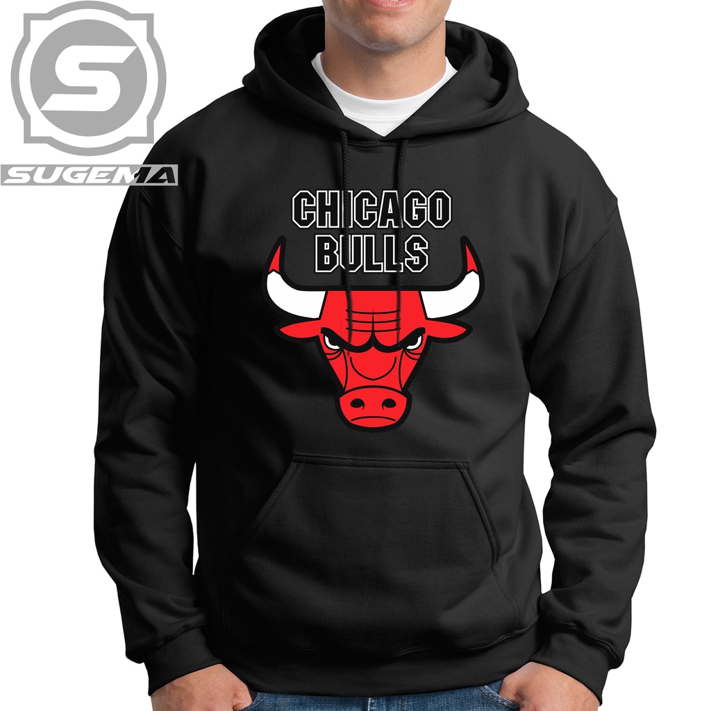 Chicago Bulls Hoodie Jumper Áo Len 01