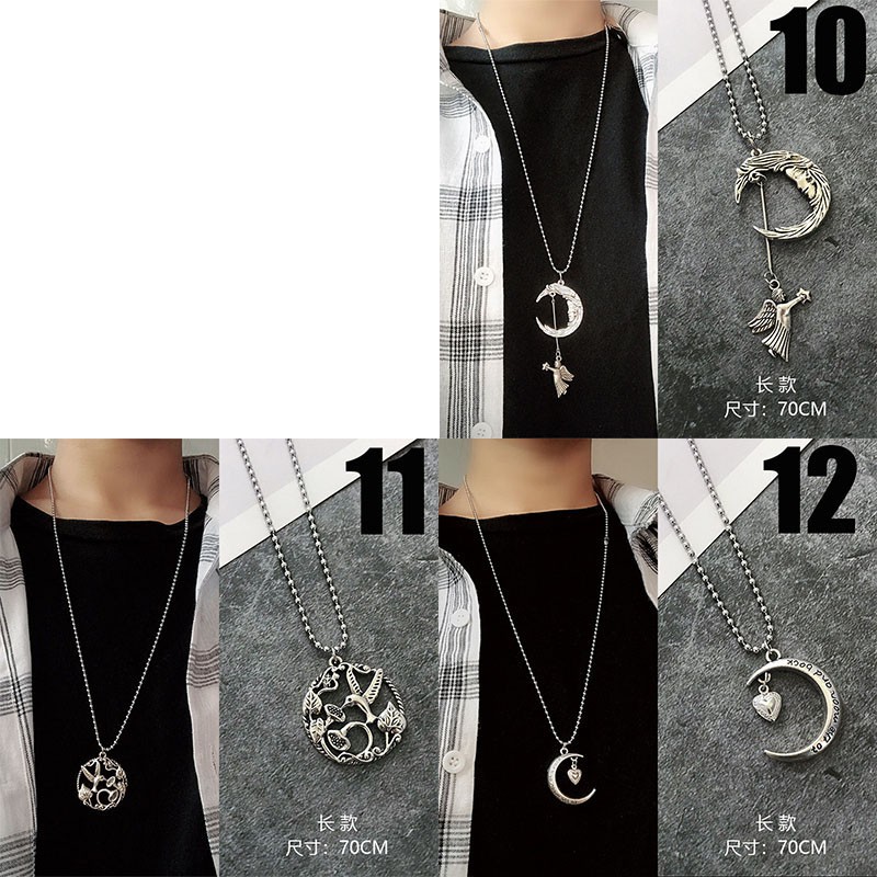 Vòng cổ bạc phong cách hiphop unisex dành cho nam/ nữ | BigBuy360 - bigbuy360.vn