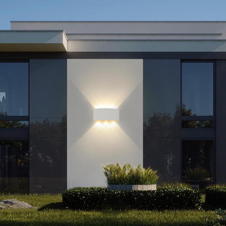 [ Cao cấp ] Đèn Treo Tường Hắt 2 Đầu 6w( 6 mắt ) 8w ( 8 mắt) ( Mắt led COB chất lượng cao )