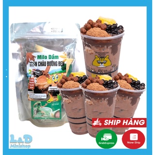Set Milo Dầm Trân Châu Pudding Siêu Ngon