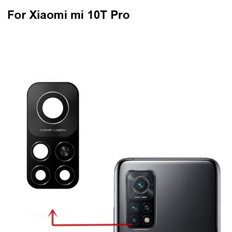 Khung Kim Loại Bảo Vệ Camera Sau Mặt Kính Cho Xiaomi Mi 10t 10tpro Pro Mi10T Mi10Tpro