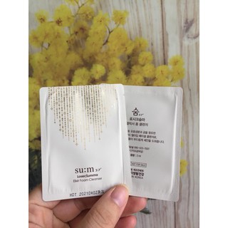Combo 10 Gói Sữa Rửa Mặt Su:M37 Losec Summa Elixir Foam Cleanser 2ml