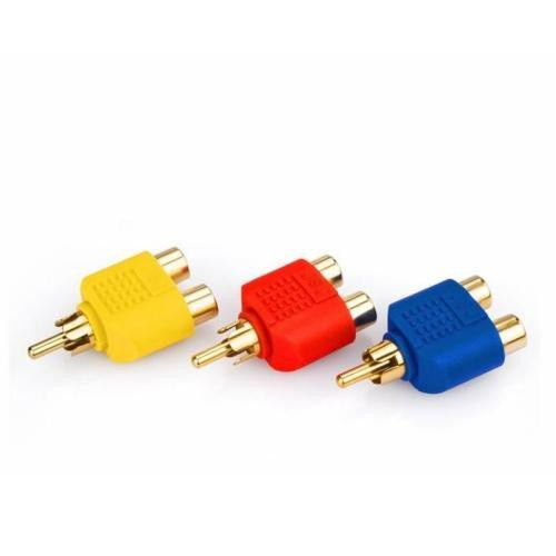 Jack Hoa Sen 1 Ra 2 VS-01 Đồng OFC - Jack Bông Sen 1 Ra 2 Giá Tốt - Jack AV 1 Ra 2 Lỗi 1 Đổi 1 Trong 7 Ngày
