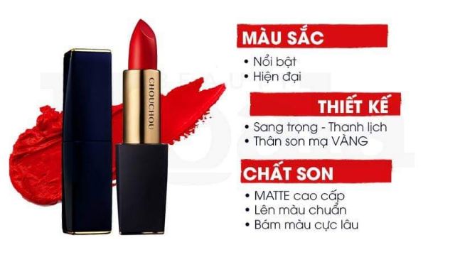 Son Thỏi Chou Chou The Great Desire Matte Rouge Hàn Quốc