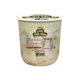 Delifres+ chè dừa dầm lá dứa 240g x1 hũ