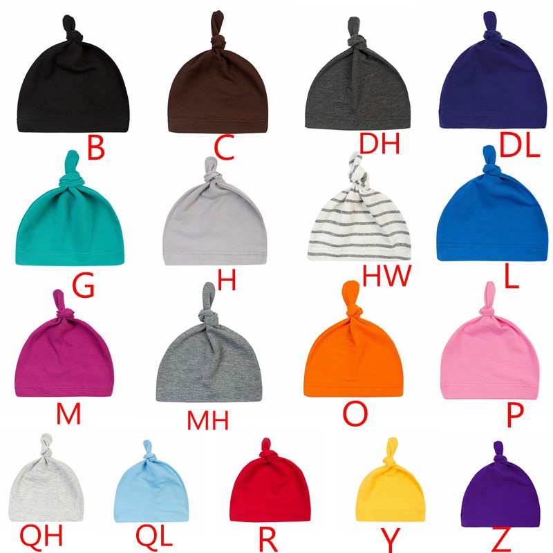 Mũ cotton đội khi ngủ cho bé