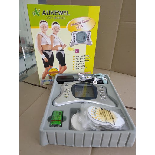 ✅ Máy Massage Dán Xung Điện- Aukewel AK-2000-IV (8 Miếng Dán), (ĐỨC) (BH 24 Tháng) - Mát xa, Massa -VT0092