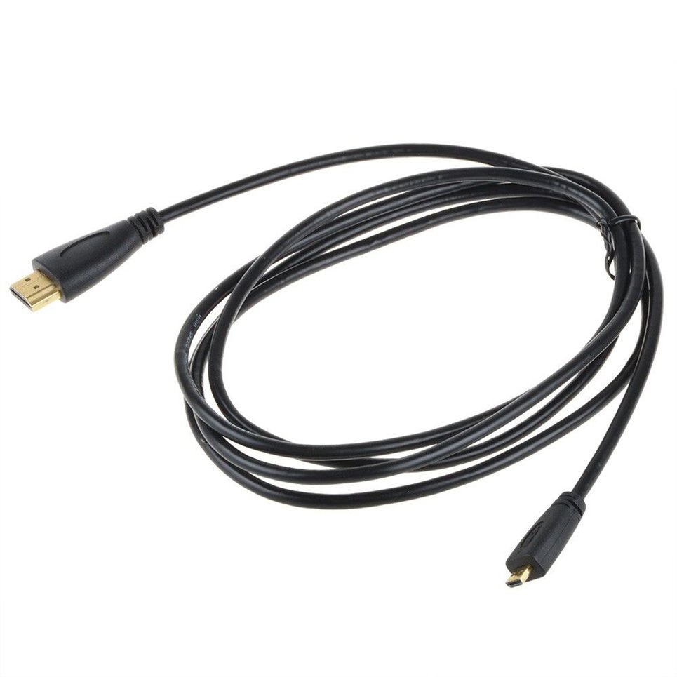 1m 1080P Cro HDMI-compatible To HDMI-compatible Adpter Cable Cord Tablet