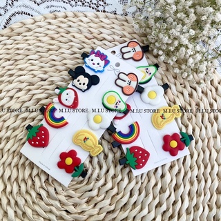 Kẹp tóc cho bé - Kẹp tóc sticker đáng yêu