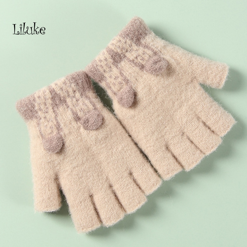 1 Đôi Găng Tay Giữ Ấm Xinh Xắn Có Thể Giặt Sạch