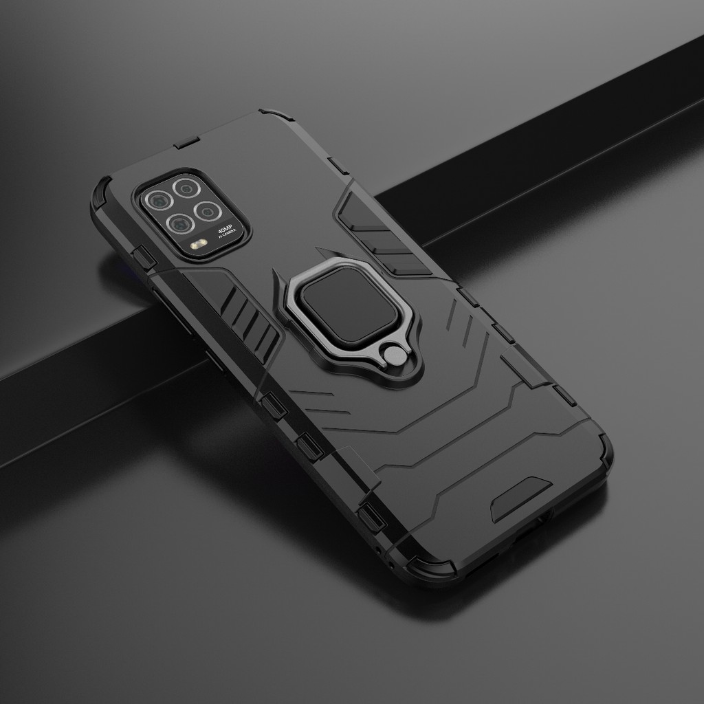 Ốp lưng Xiaomi Mi 10 Lite Iron Man Iring chống sốc chống va đập mạnh cao cấp