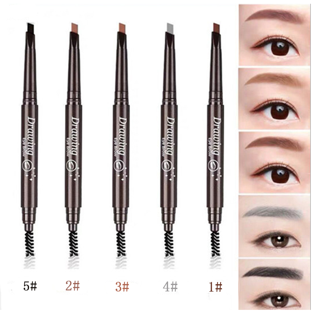 Bút kẻ lông mày chống thấm nước thiết kế hai đầu tiện lợi | BigBuy360 - bigbuy360.vn