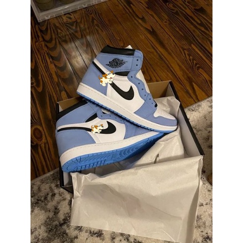 [FREESHIP] Giày Thể Thao Nam Nữ Cổ Cao, 𝘑𝘖𝘙𝘋𝘈𝘕 1 Màu Xanh Đen Trắng, Tặng Kèm Tất - Full Box, Full Bill, Full Size | BigBuy360 - bigbuy360.vn