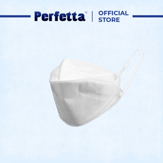 Khẩu trang 3 lớp Perfetta KF94 Trắng/Đen (20 Cái/Hộp)