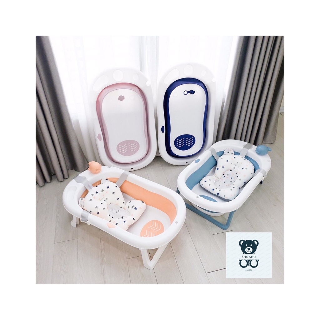 CHẬU TẮM GẤP GỌN CAO CẤP AN TOÀN,TIỆN DỤNG,MẪU MÃ ĐẸP