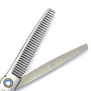 Kéo cắt tóc + lược + 12 lược làm răng